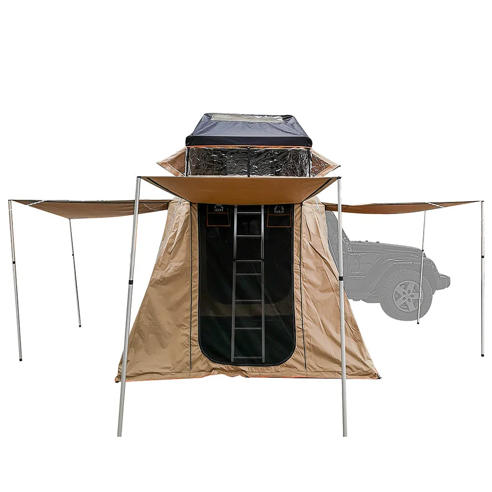 Guana Equipment Wanaka 64" Roof Top Tent With XL Annex