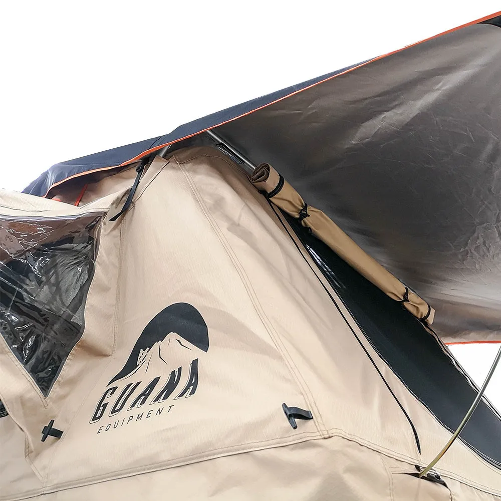 Guana Equipment Wanaka 64" Roof Top Tent With XL Annex