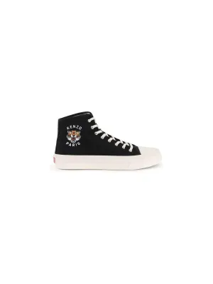 High-Top Canvas Sneakers