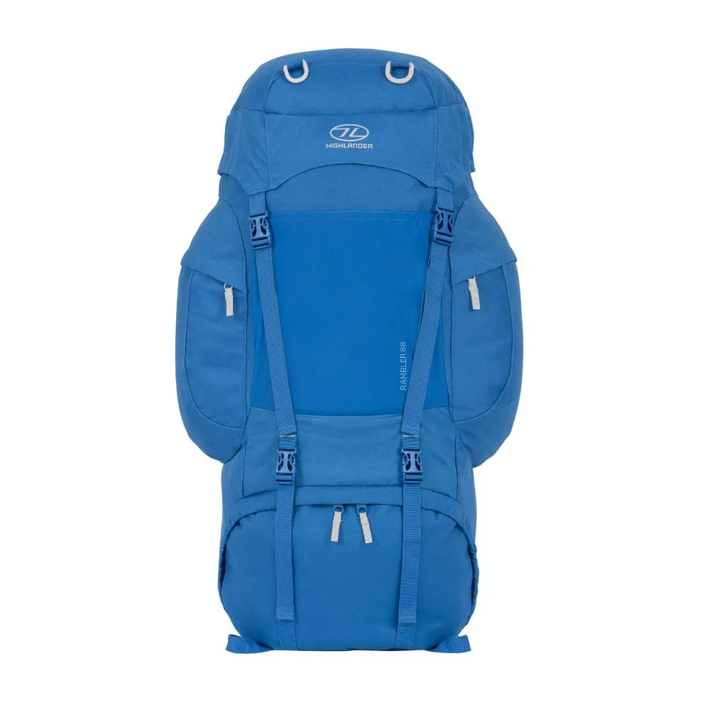 Highlander Rambler 88L Rucksack - Blue