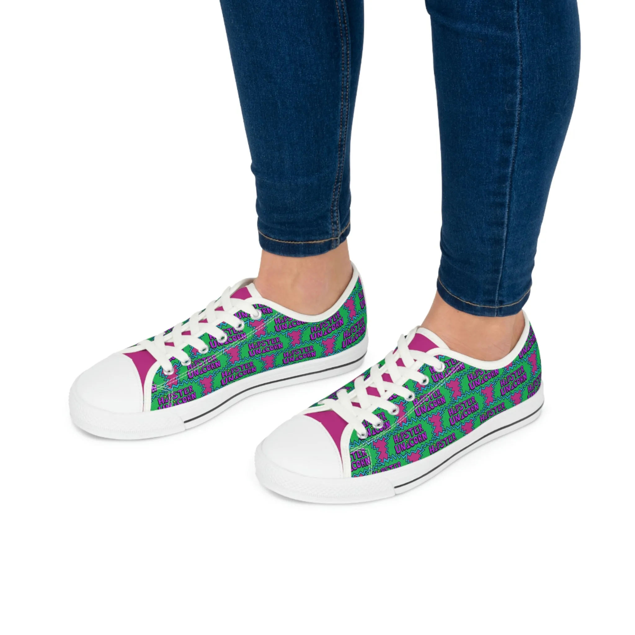 Hipster Unicorn Letter Sneakers