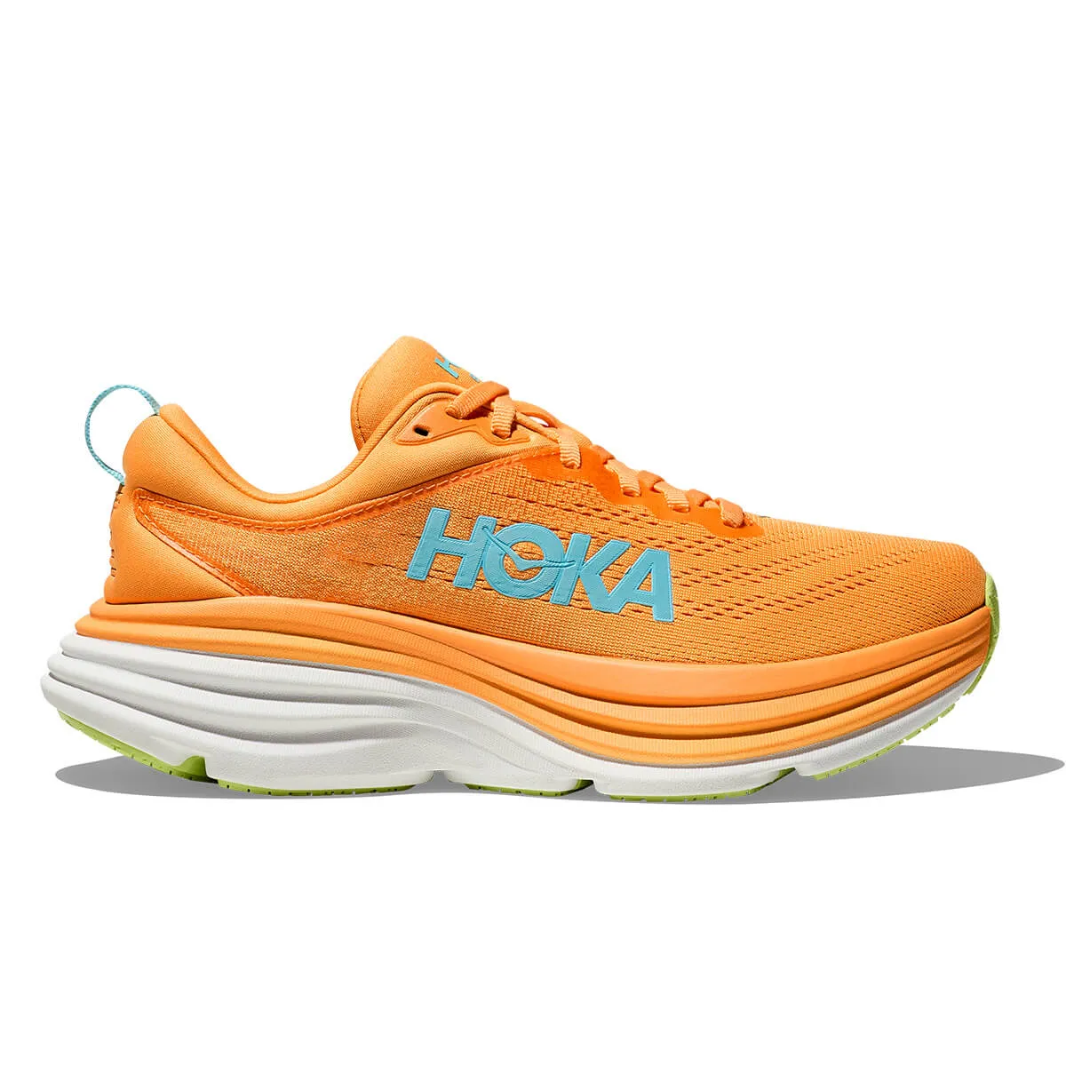 Hoka Bondi 8 Womens | Solar Flare / Lettuce