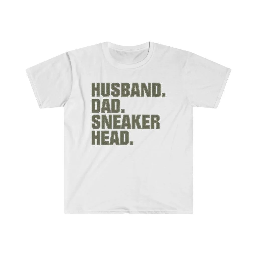 Husband Dad Sneakerhead Shirt To Match Nike Dunk Medium Olive