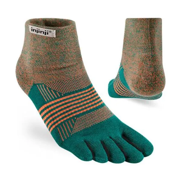 INJINJI - Women's Trail Midweight Mini-Crew Socks