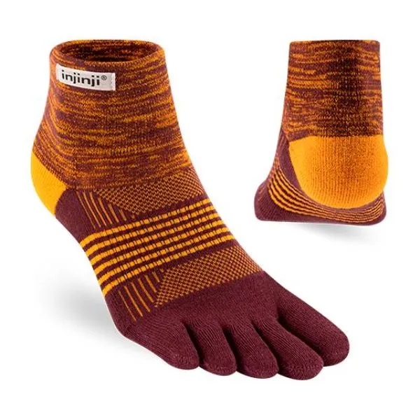 INJINJI - Women's Trail Midweight Mini-Crew Socks