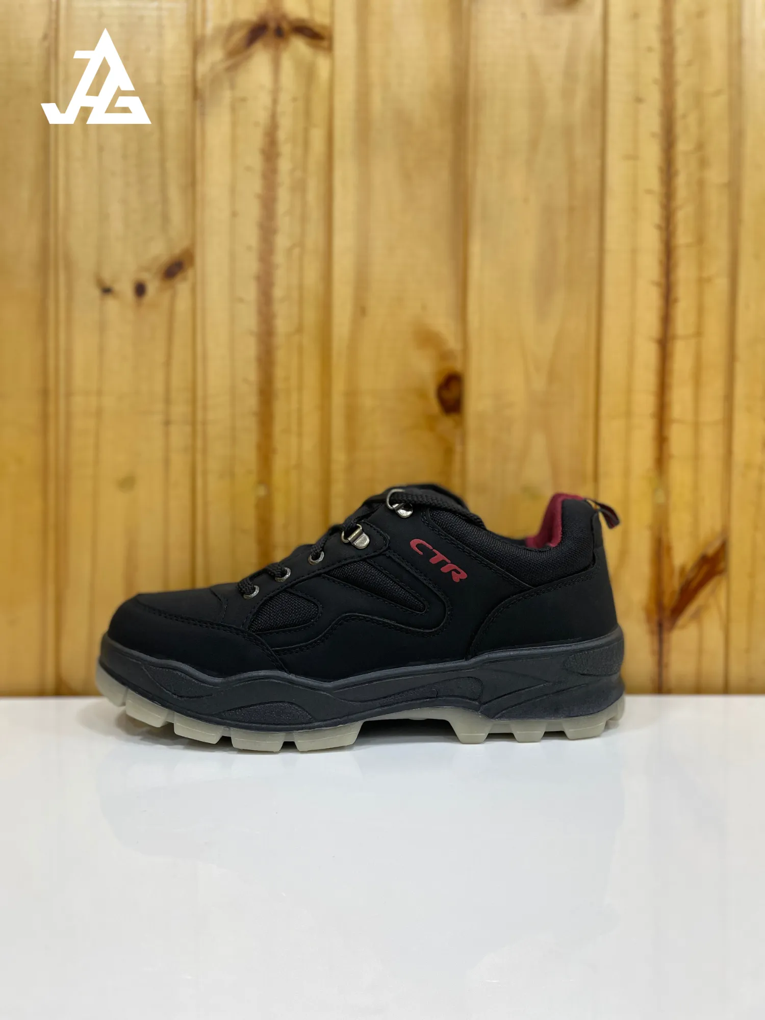 JAG Lunar Series Low Ankle Hiking & Trekking Shoes | Unisex | Black