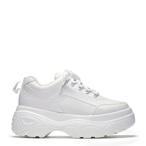 Jennie Striker White Chunky Bubble Trainers