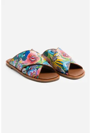 Johnny Was Layla X Band Sandal JWS11723 Boho Chic