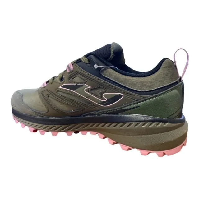 Joma scarpa da trail da donna Vora in Aislatex TKVOLW2123 cachi-rosa