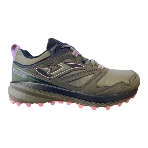 Joma scarpa da trail da donna Vora in Aislatex TKVOLW2123 cachi-rosa