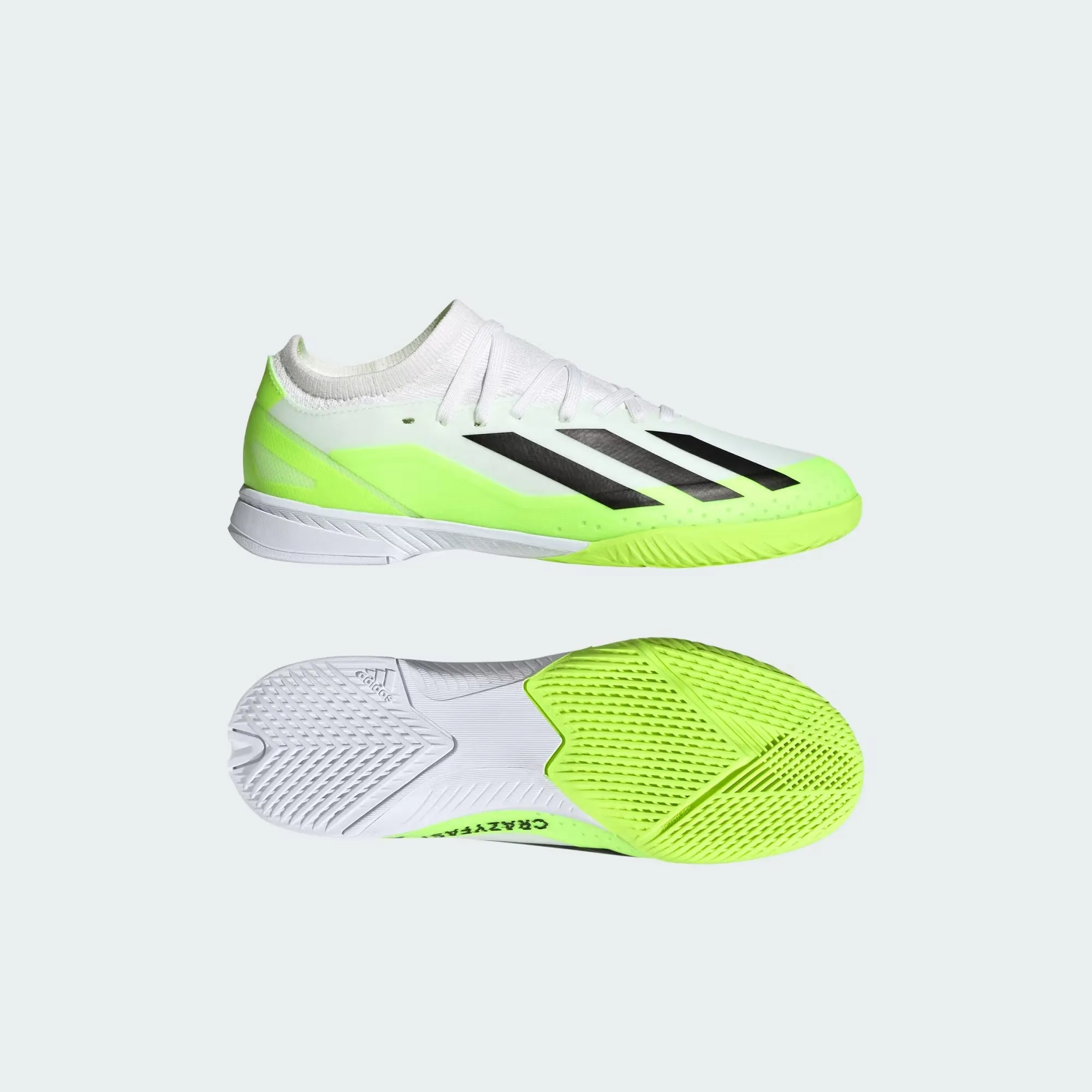 Junior X Crazyfast.3 IN [White/Black/Lucid Lemon]