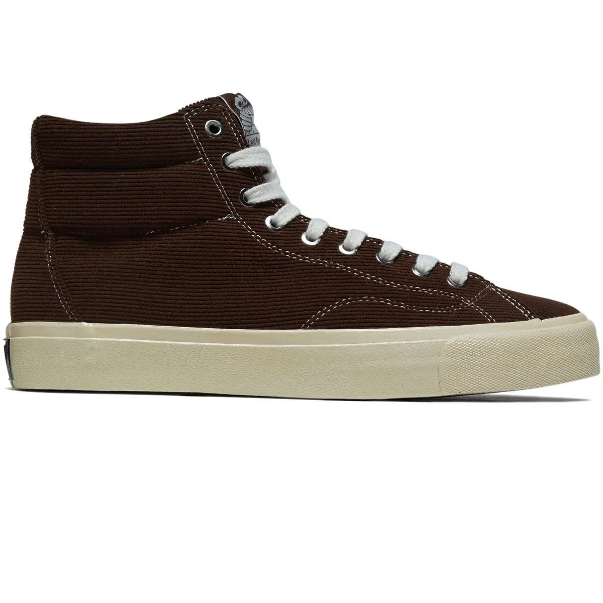 Last Resort AB VM003 Cord Hi Shoes - Dark Brown/White