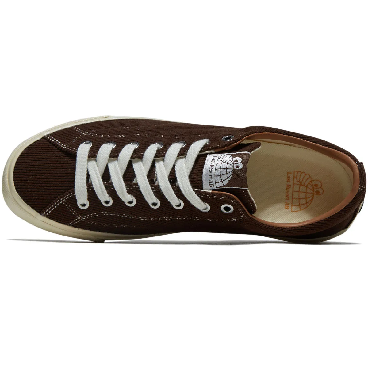 Last Resort AB VM003 Cord Lo Shoes - Dark Brown/White