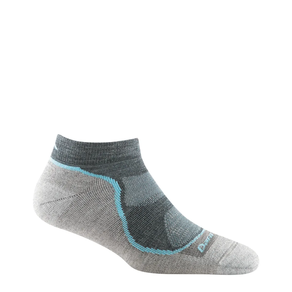 Light Hiker No-Show Lightweight Hiking Sock - Slate