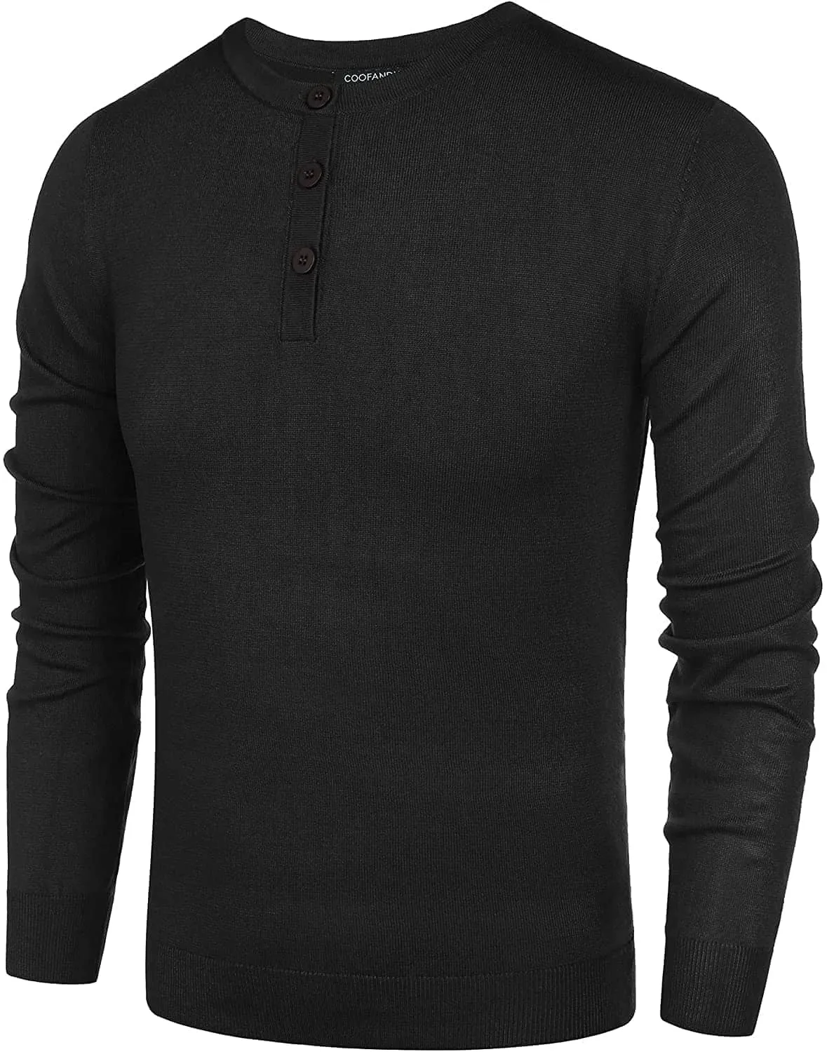 Long Sleeve Henley Sweater (US Only)