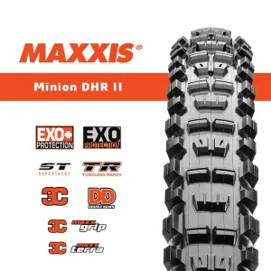 MAXXIS Minion DHR II 27.5 x 2.4 WT 3C/EXO /TR/Maxx Terra