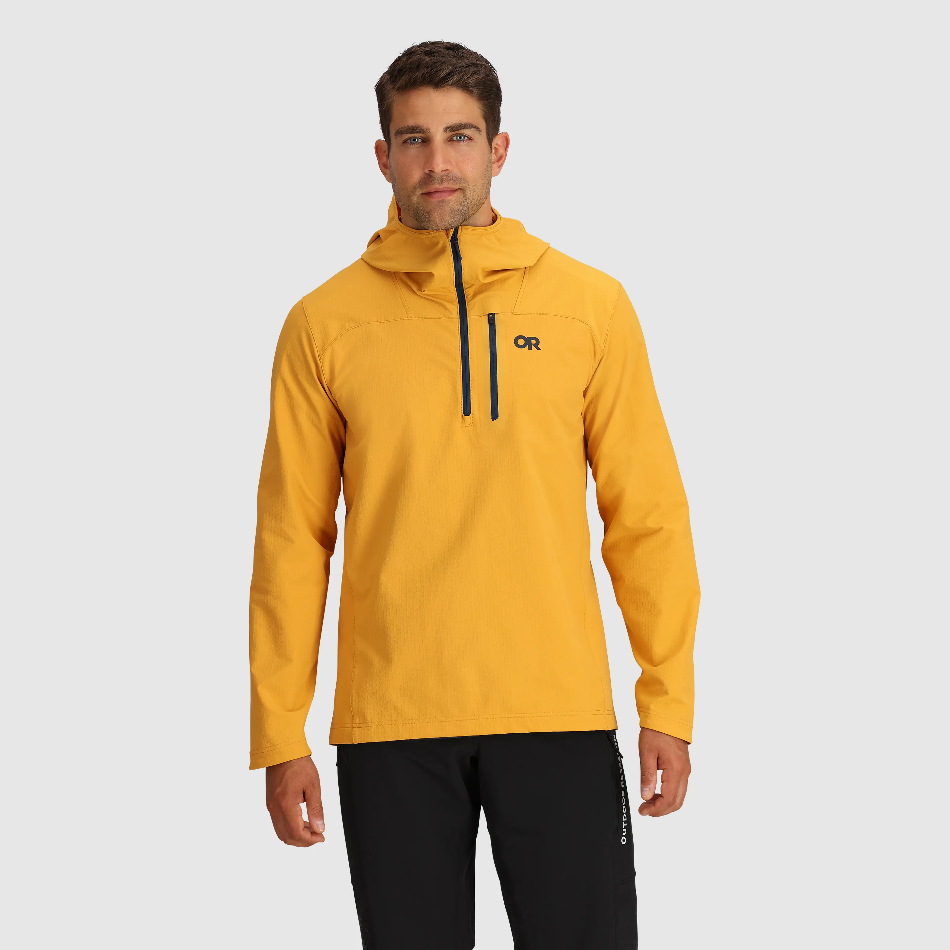 Men's Freewheel Half Zip Soft Shell Hoodie