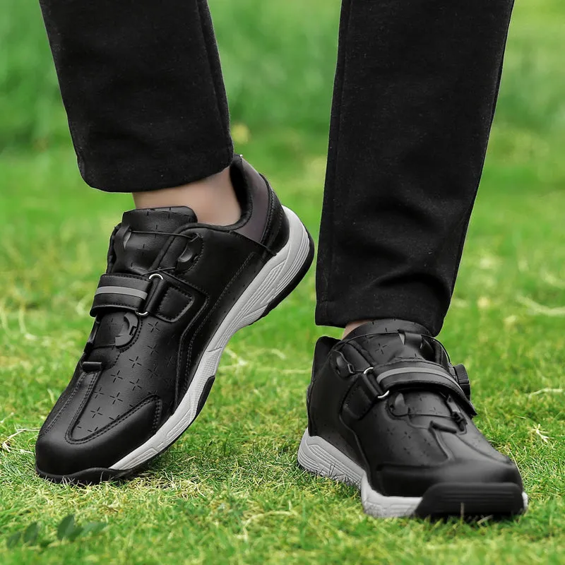 Men's Golf Shoes Comfortable Quick Lacing Outdoor Sneakers | F9965