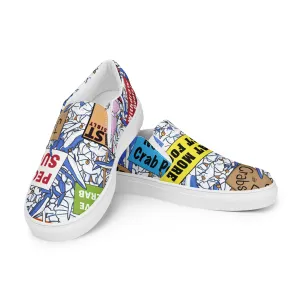 Men’s slip-on canvas shoes