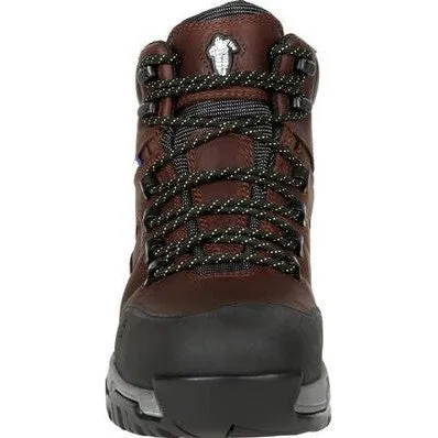 Michelin Men's Hydroedge 6" Steel Toe WP Work Boot -Brown- XHY662