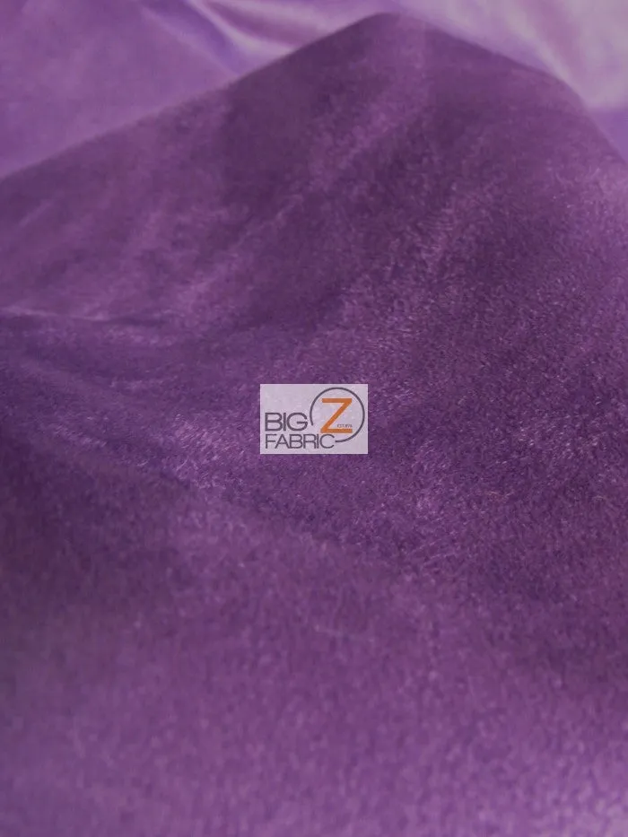 Microfiber Suede Upholstery Fabric / Eggplant / Passion Suede Microsuede