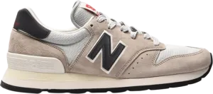 New Balance 995 Made in USA 'Off White Navy' Sneakers, Brown