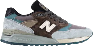 New Balance 998 Made in USA 'Brown Teal' sneakers, brown