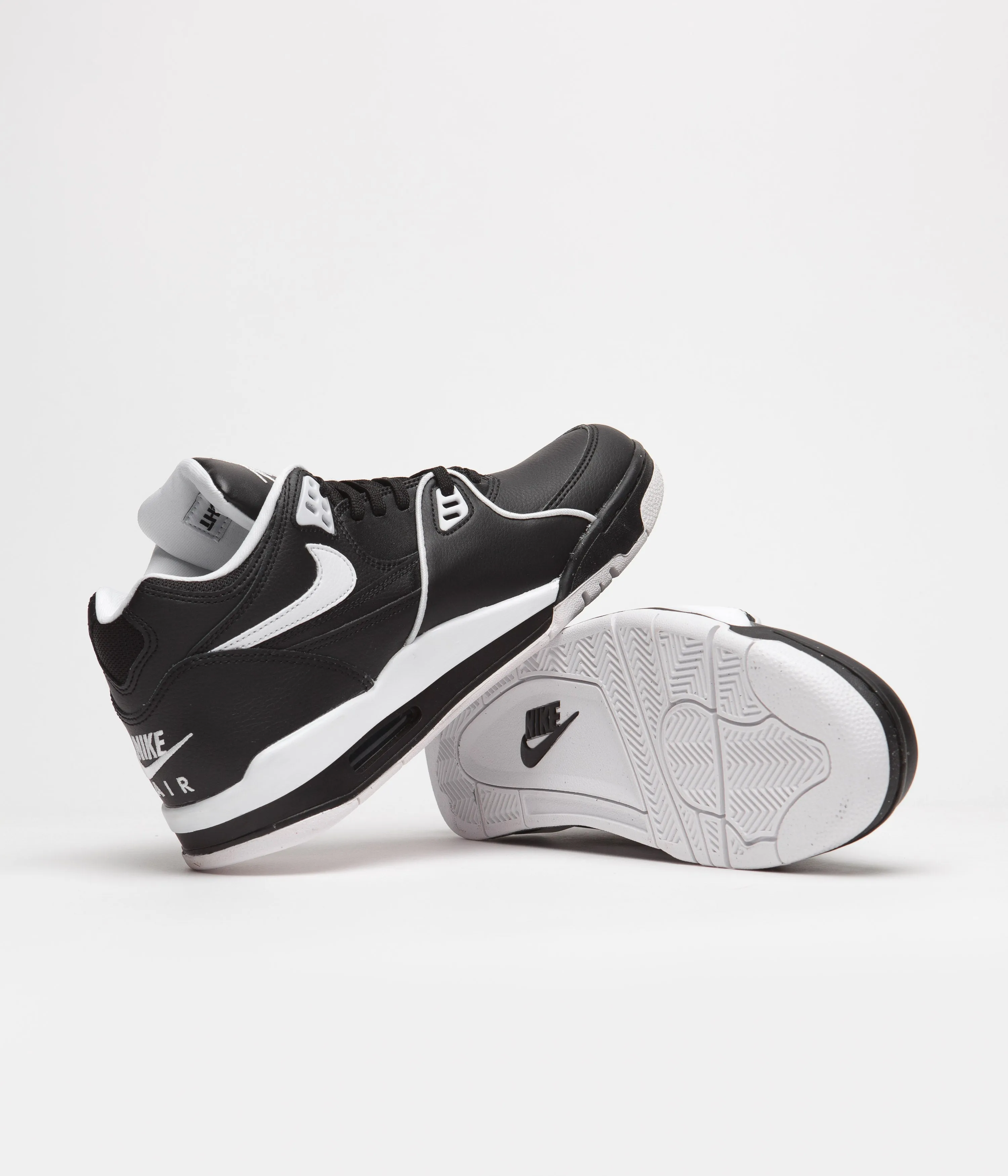 Nike Air Flight 89 Shoes - Black / White