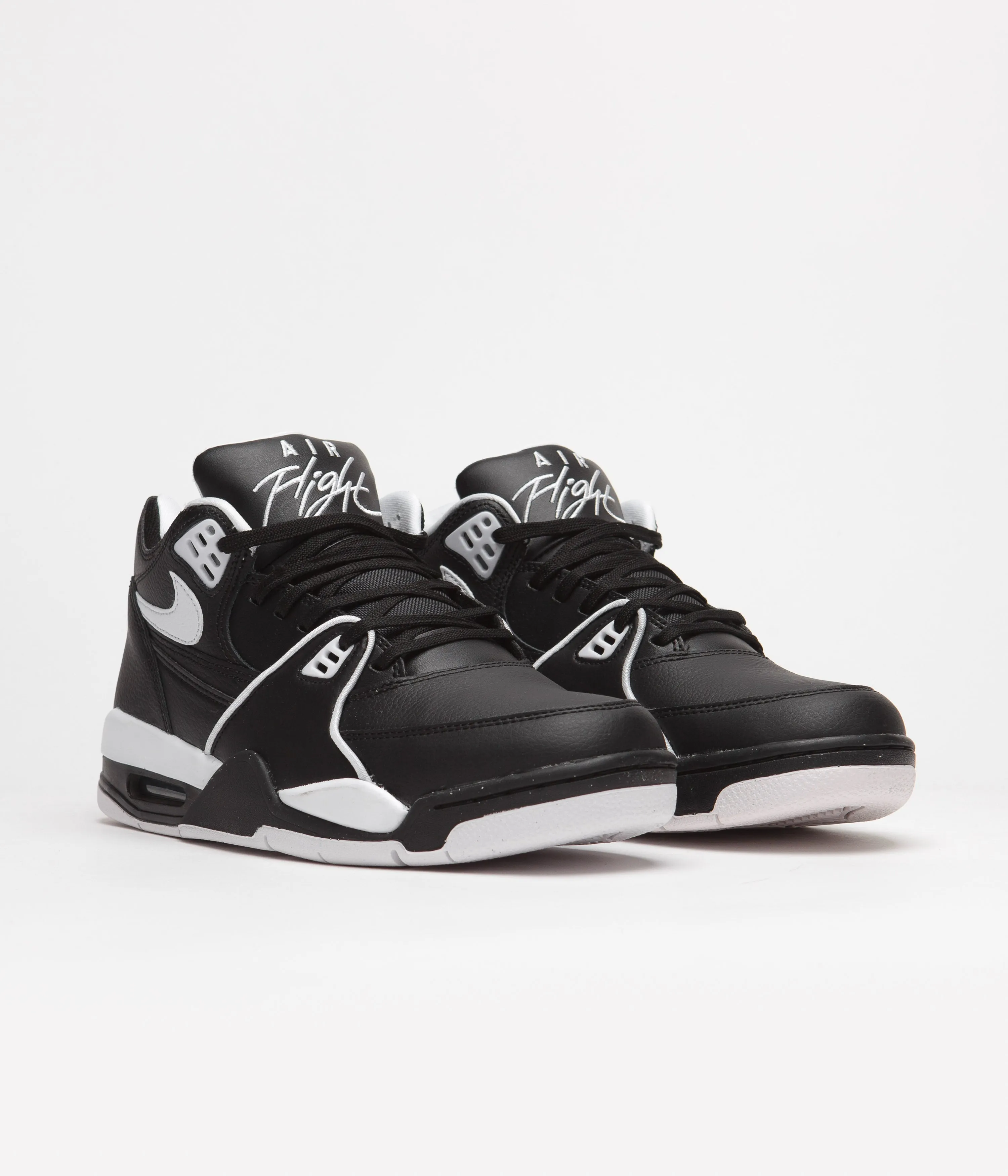 Nike Air Flight 89 Shoes - Black / White