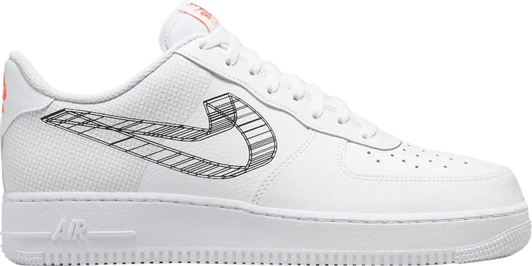 Nike Air Force 1 '07 '3D Swoosh' White