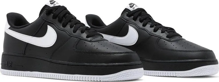 Nike Air Force 1 '07 'Black White' Sneakers, Black