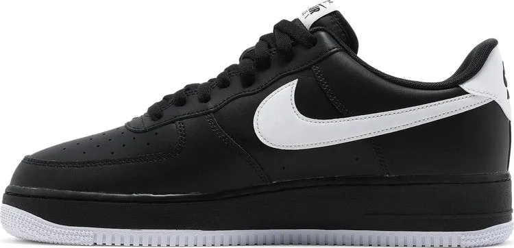 Nike Air Force 1 '07 'Black White' Sneakers, Black