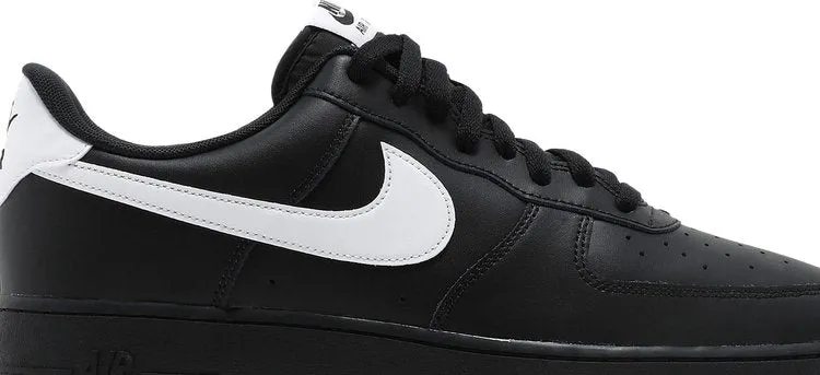 Nike Air Force 1 '07 'Black White' Sneakers, Black