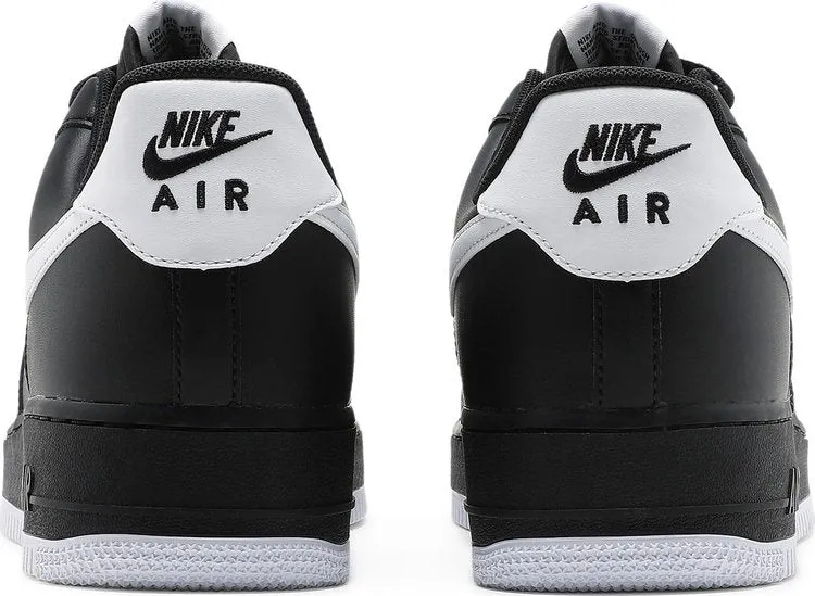 Nike Air Force 1 '07 'Black White' Sneakers, Black