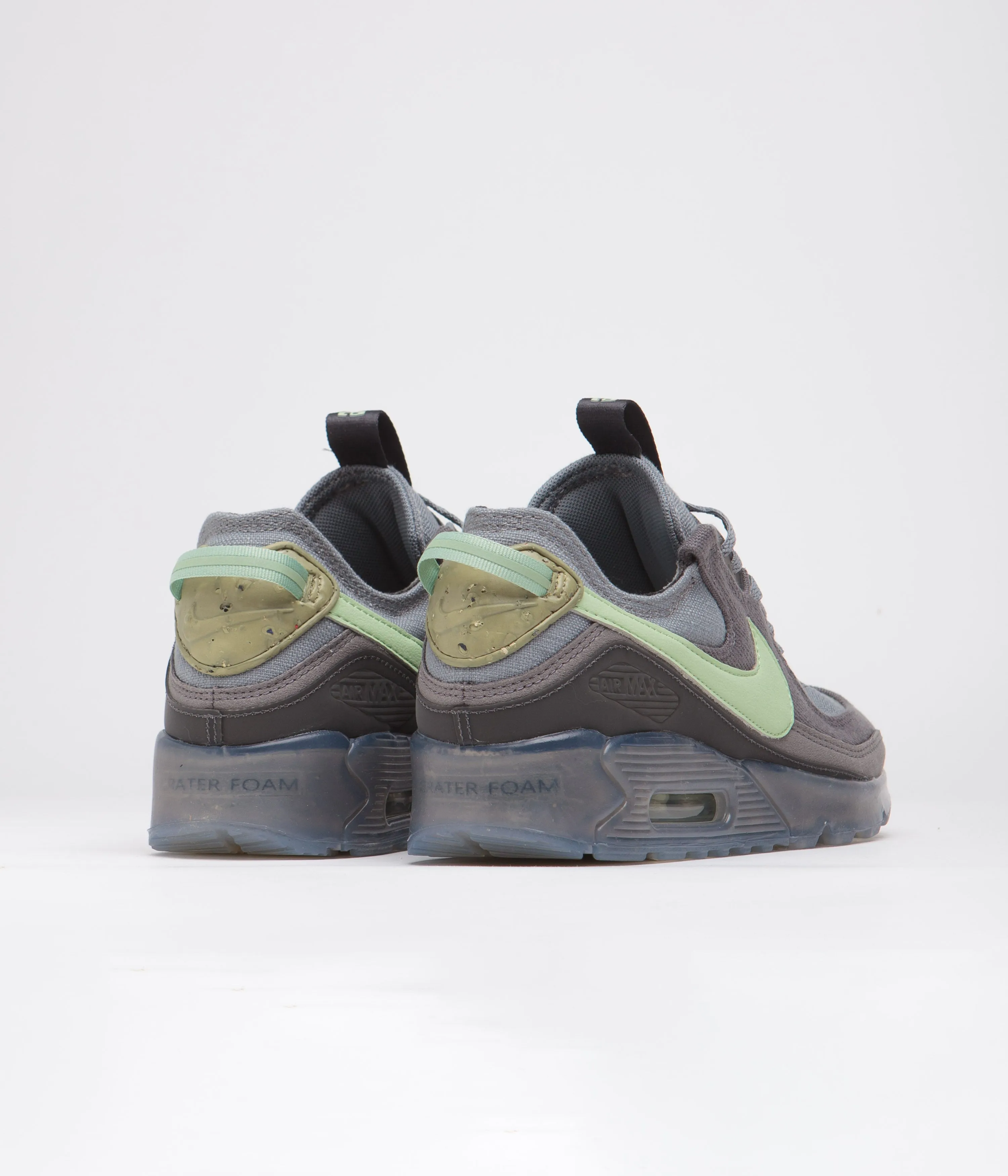 Nike Air Max Terrascape 90 Shoes - Cool Grey / Honeydew - Iron Grey