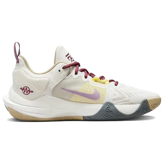 Nike Men's Giannis Immortality 2 Shoes - Sail / Rattan / Yellow Strike / Smoke Grey