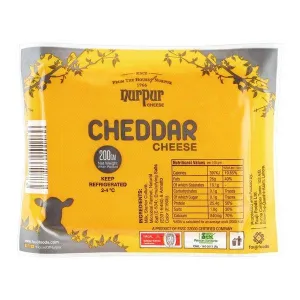 NURPUR CHEDDAR CHEESE 200GM