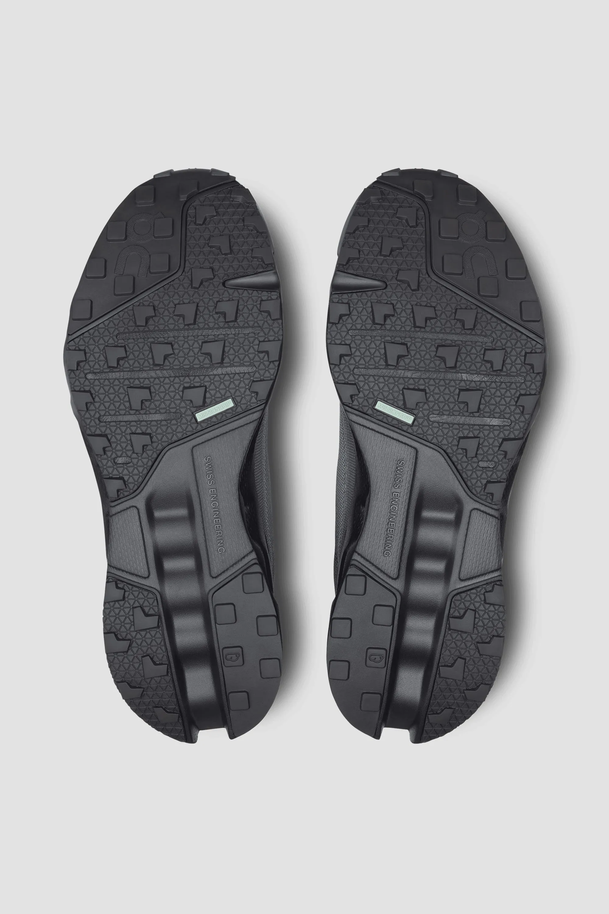 ON | Men's Cloudsurfer Trail shoe in Black/Eclipse