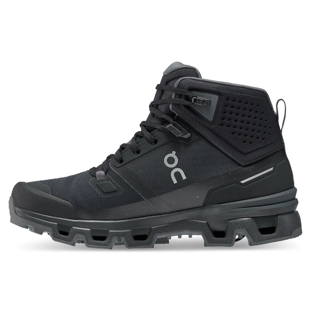 On Running Cloudrock  2 Waterproof (Mens) - Black/Eclipse