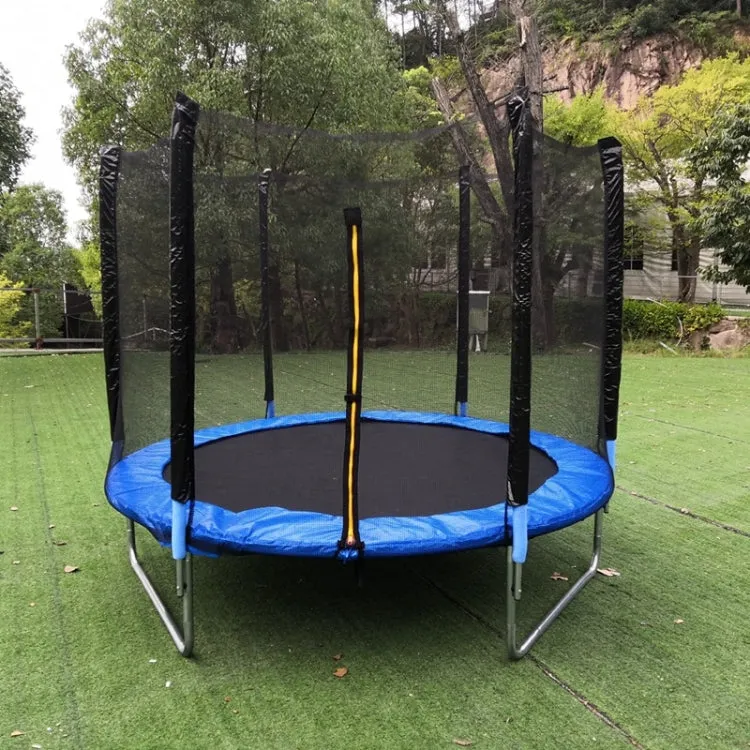 Outdoor Trampoline Protective Safety Net Sports Anti-fall Jump Pad,Size: 14 Feet-8 Poles-Diameter 4.27m