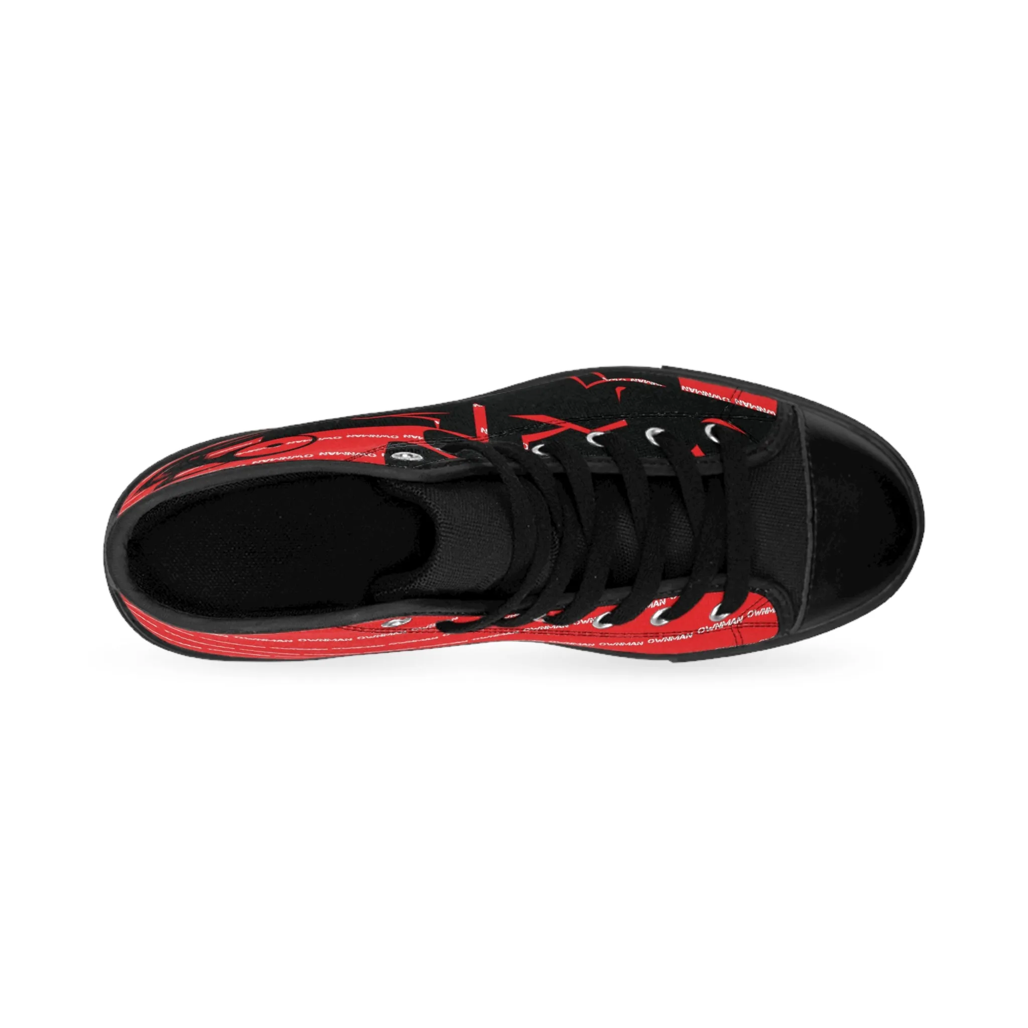 OWN MAN Men's Classic Sneakers Red