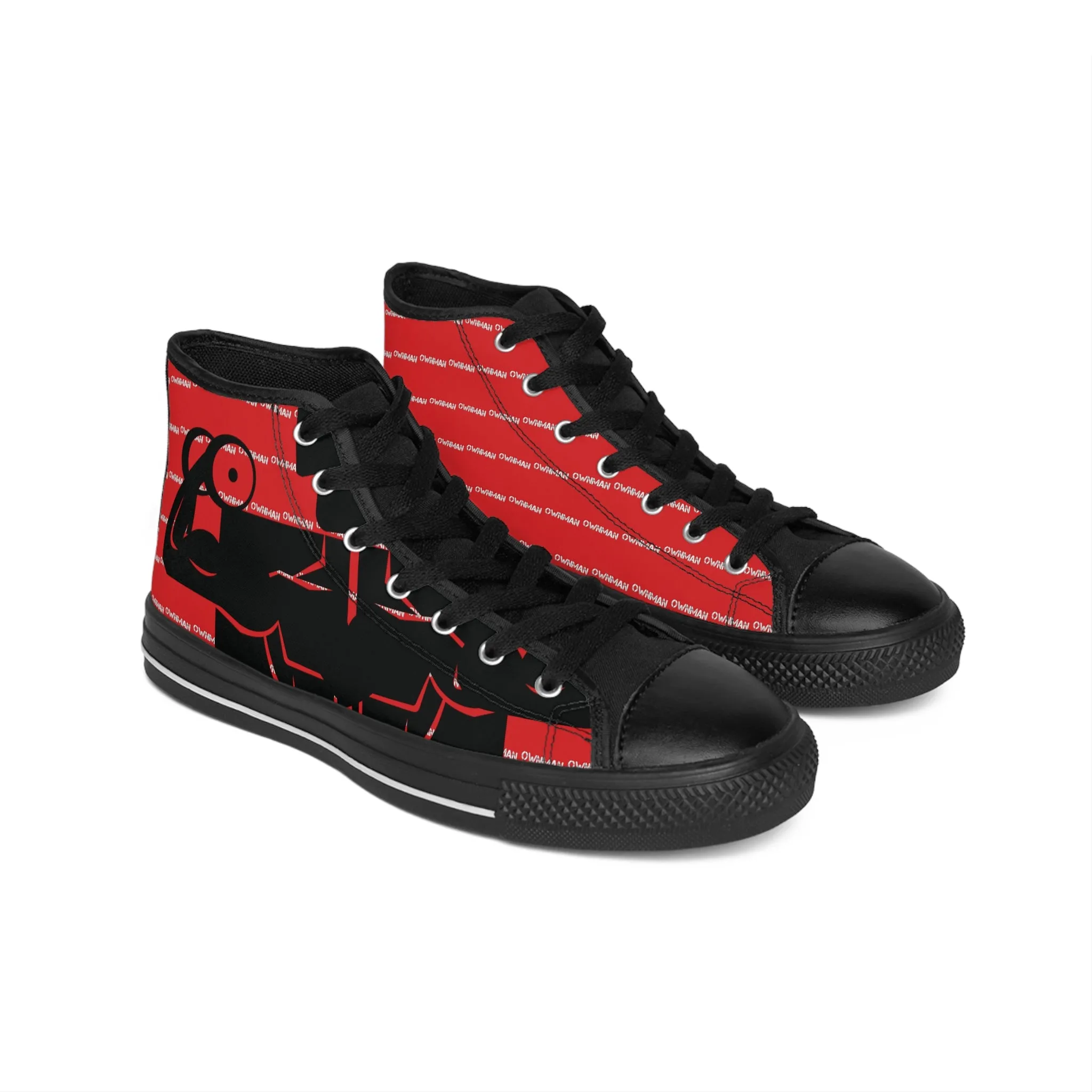 OWN MAN Men's Classic Sneakers Red