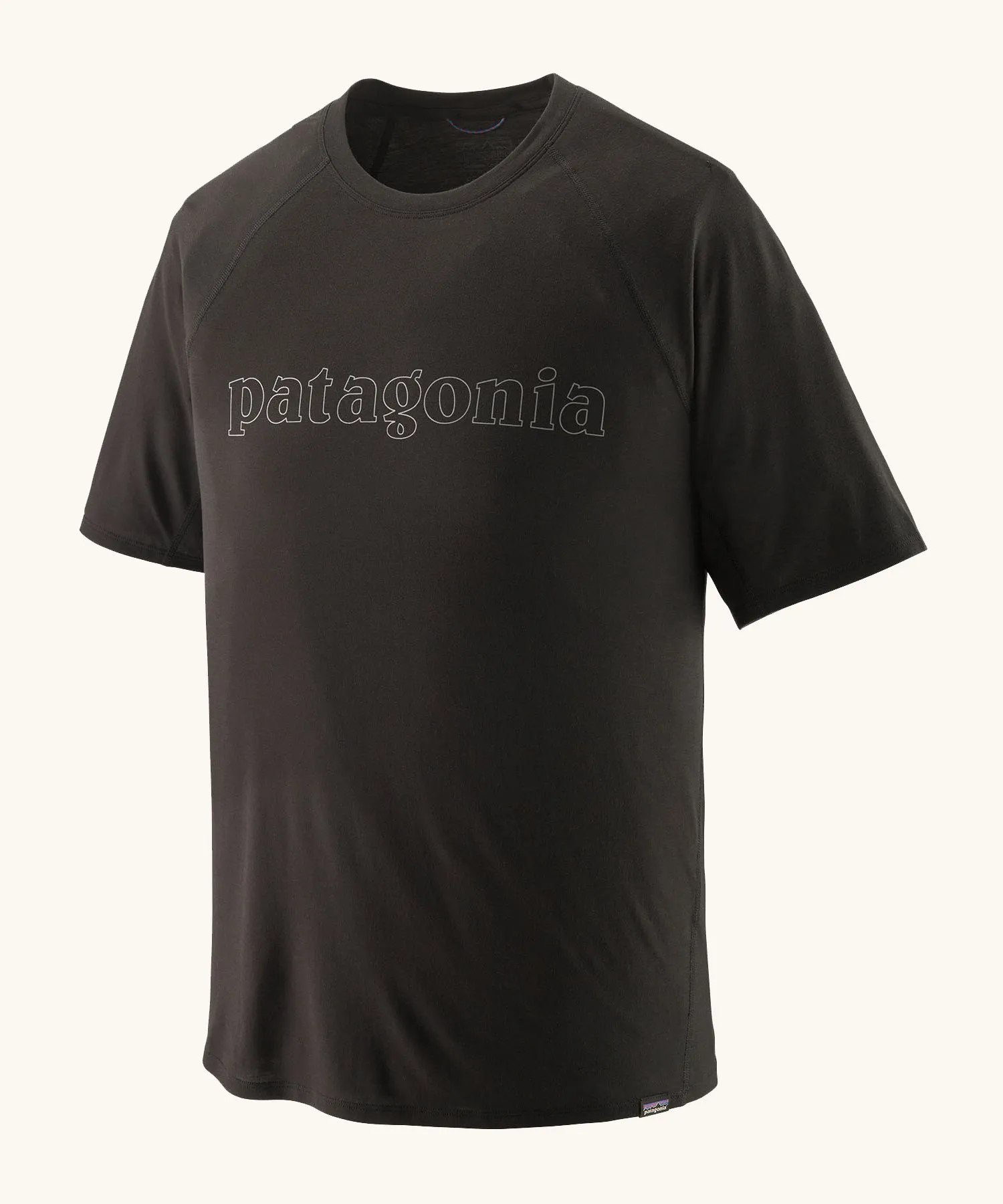 Patagonia Men's Cap Cool Trail Graphic T-Shirt - Black