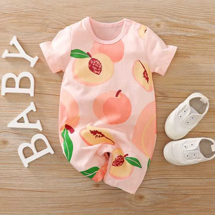 Peaches Baby Bodysuit Jumpsuit