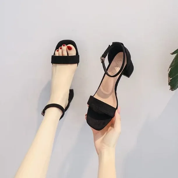 Petite Open Toe Shoes For Women BS375