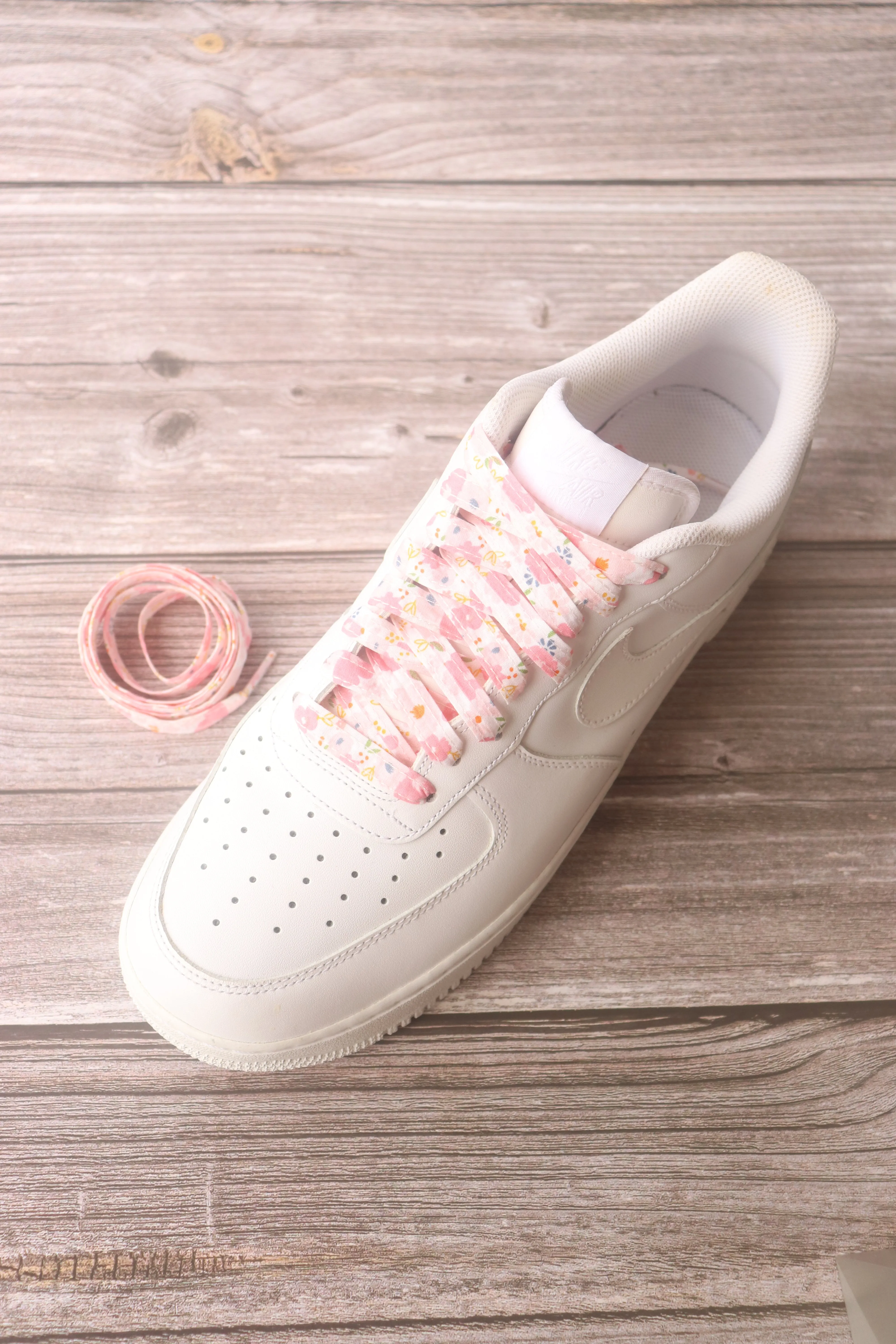 PRINTED Fabric COLORED SHOELACES