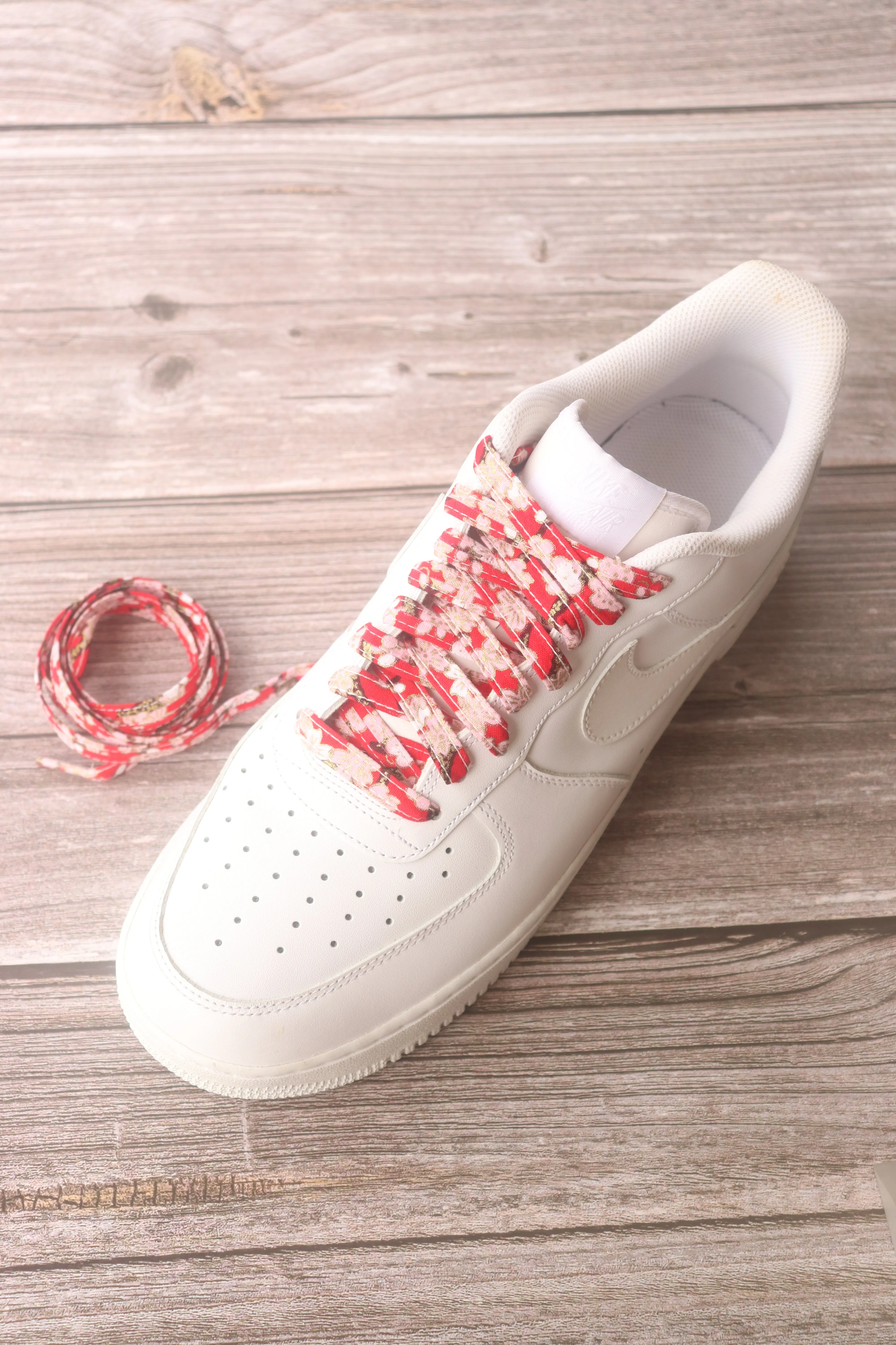 PRINTED Fabric COLORED SHOELACES