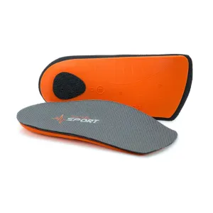 Pulse Sport 3/4 Orthotics Insole - Grey/Orange