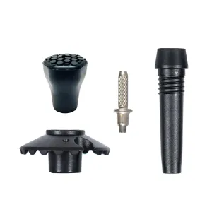 Replacement Trekking Pole Tip, Basket & Rubber Tip