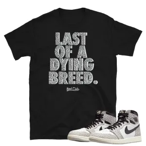 Retro 1 "Elephant Print" Dying Breed Shirt